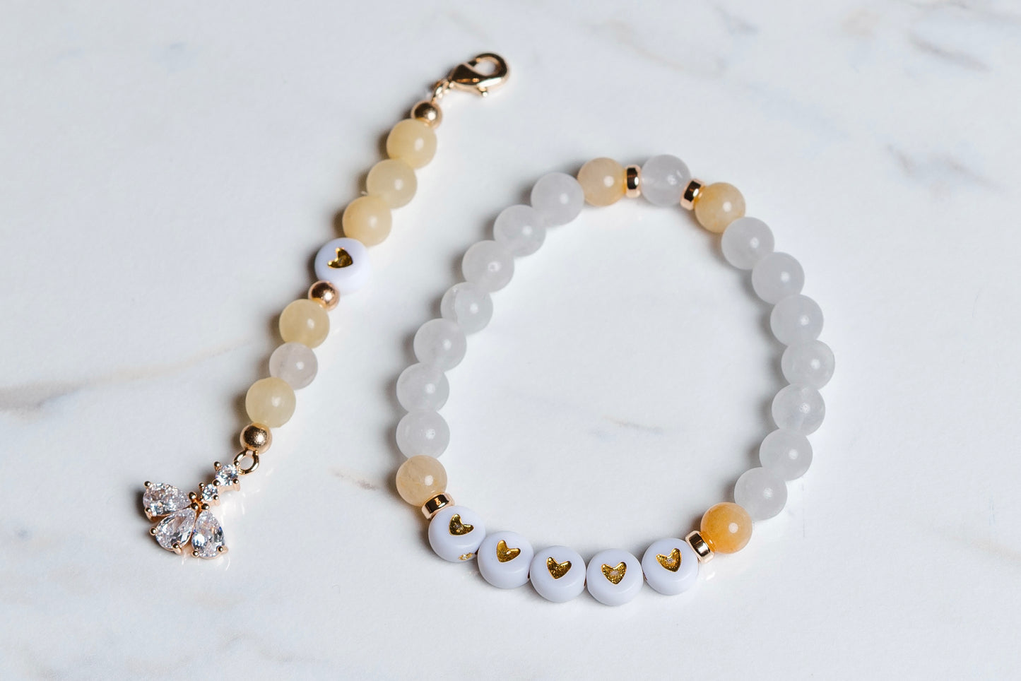 Duo de Pulsera & Llavero de Angel