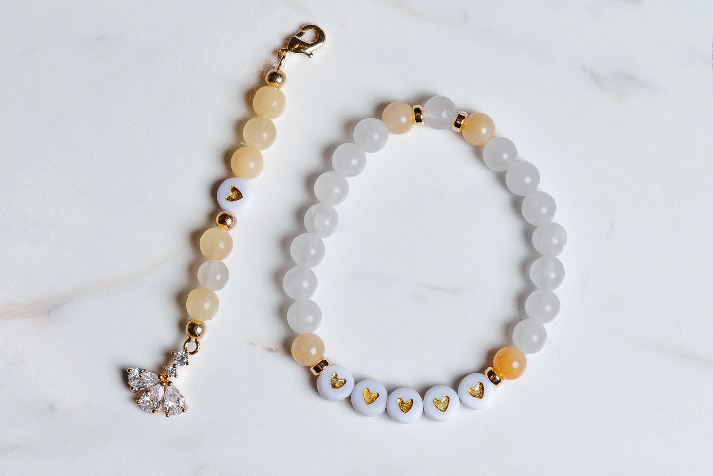 Duo de Pulsera & Llavero de Angel