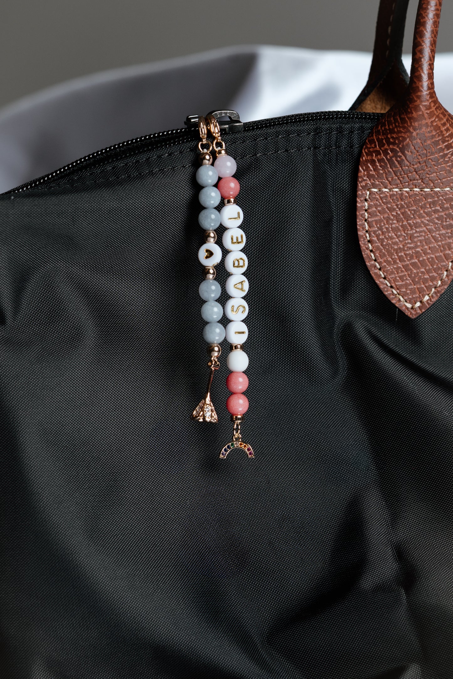 Llavero de arcoiris (bebé arcoiris)